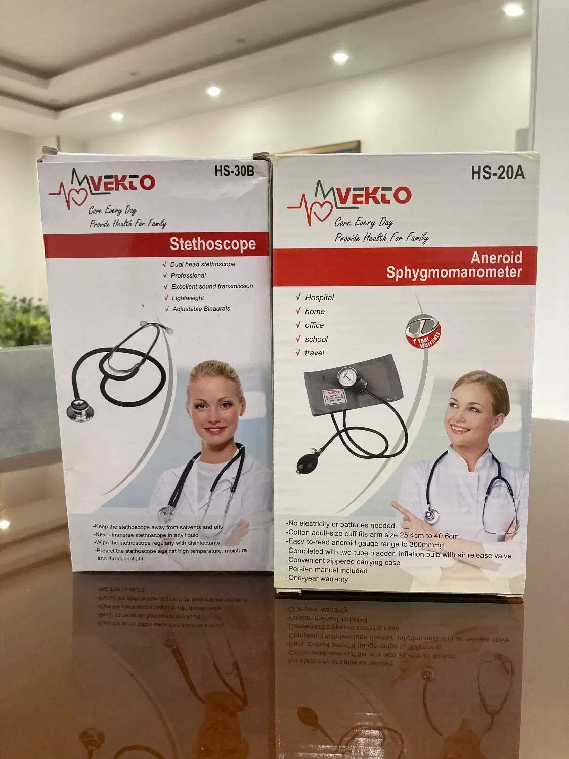 گوشی پزشکی به همراه فشارسنج عقربه ایی|پزشکی|پاکدشت, پاکدشت (مامازند)|دیوار