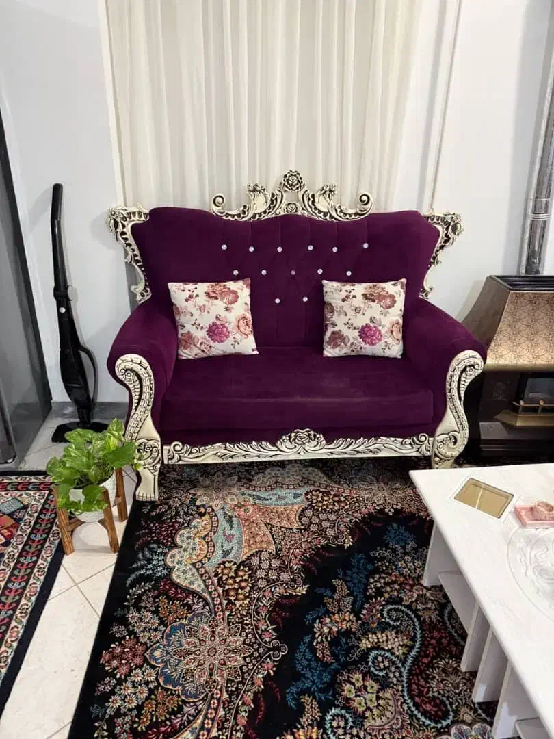 فرش با مبل نو نو|فرش|لنگرود, |دیوار