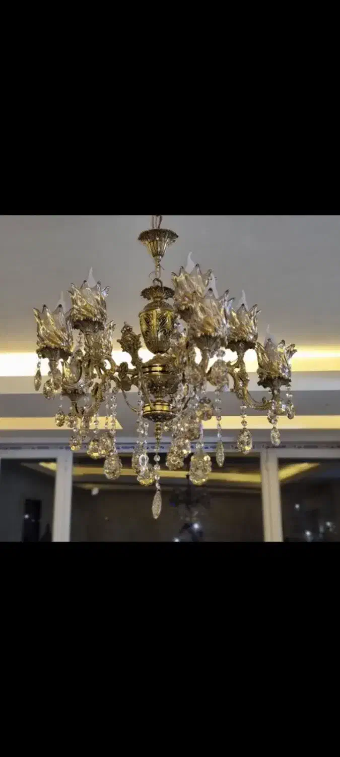 لوستر|لوستر و چراغ آویز|رشت, جانبازان|دیوار