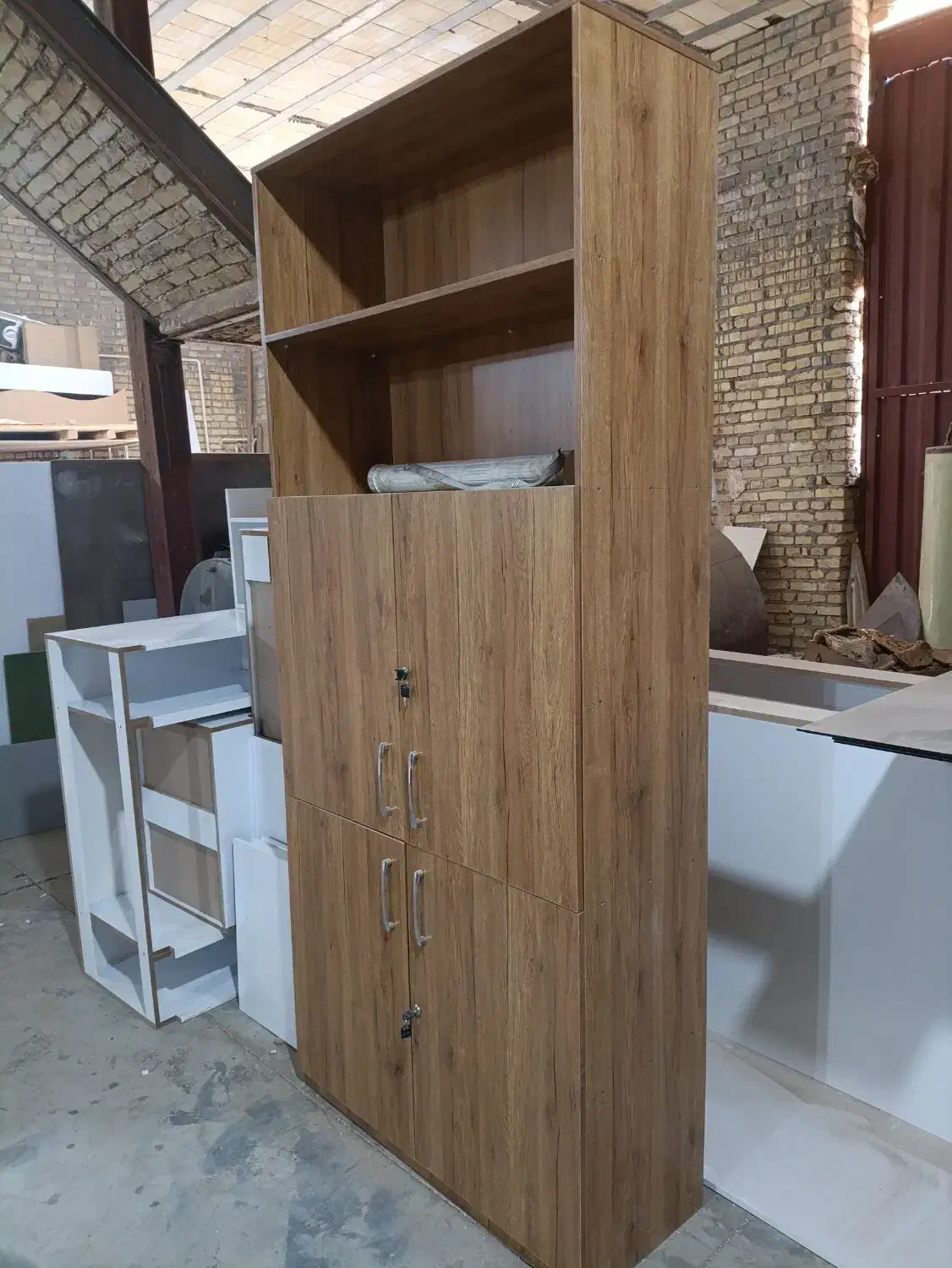 کمد طرح چوب نوی نو|جاکفشی، کمد، دراور|حمیدیا, |دیوار