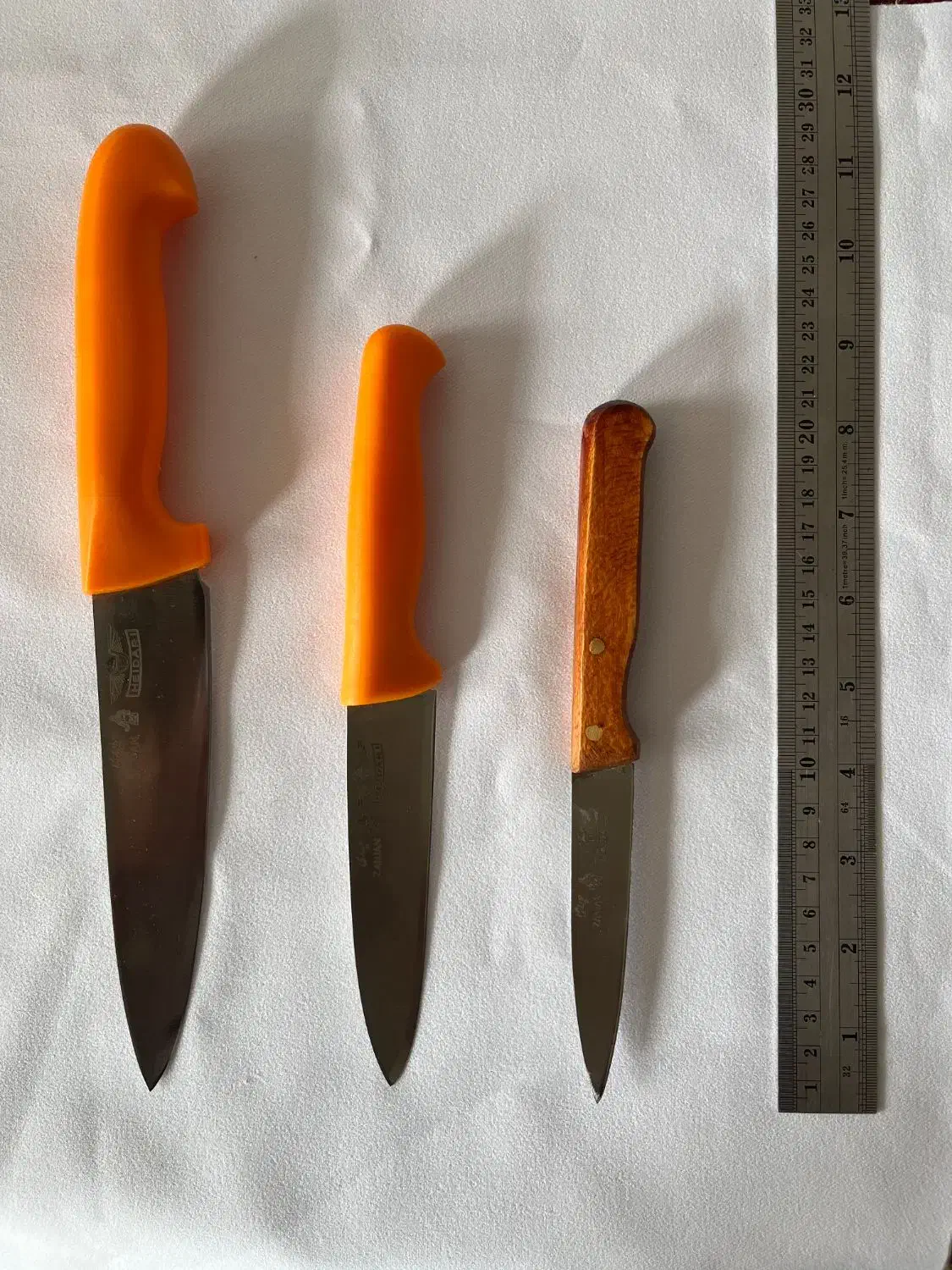 چاقو آشپزخانه حیدری در سه اندازه|ظروف پخت‌وپز|پره‌سر, |دیوار