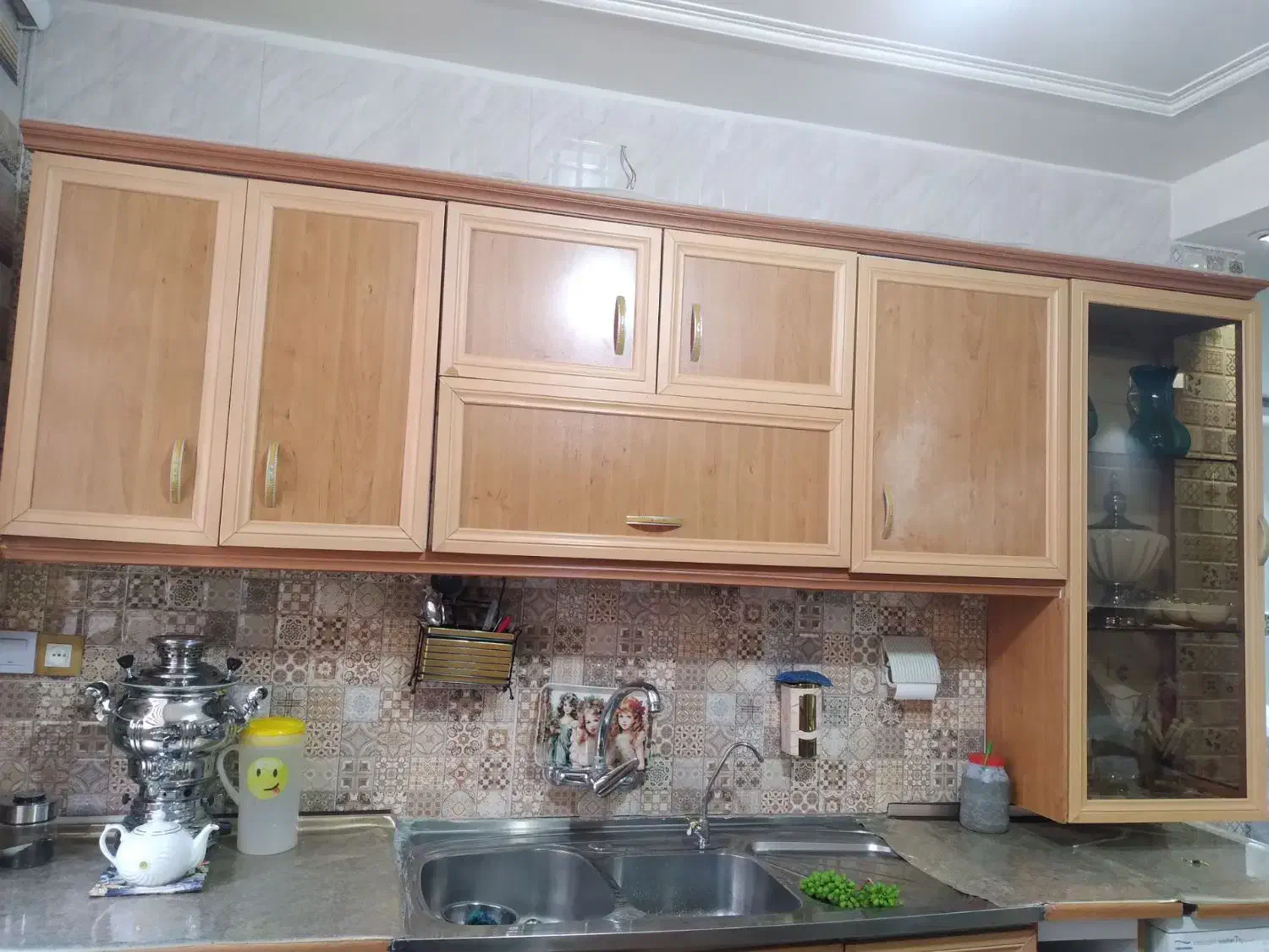 کابینت آشپزخانه MDF تمیز وسالم قیمت مناسب|مصالح و تجهیزات ساختمان|ری, شهرری|دیوار