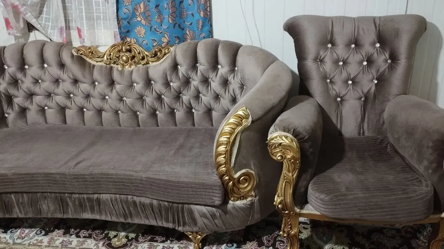 مبل هفت نفره|مبلمان خانگی و میز عسلی|بم, |دیوار