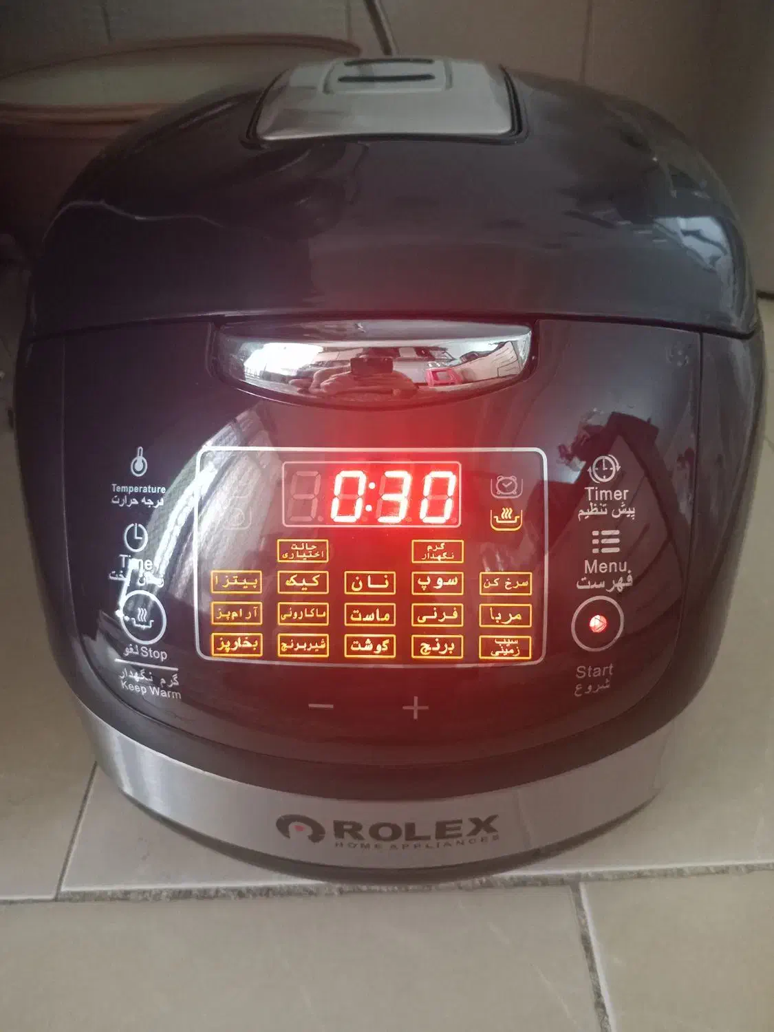 سرخ کن همه کاره رولکس نو|اجاق گاز و لوازم برقی پخت‌وپز|چهاردانگه (تهران), |دیوار