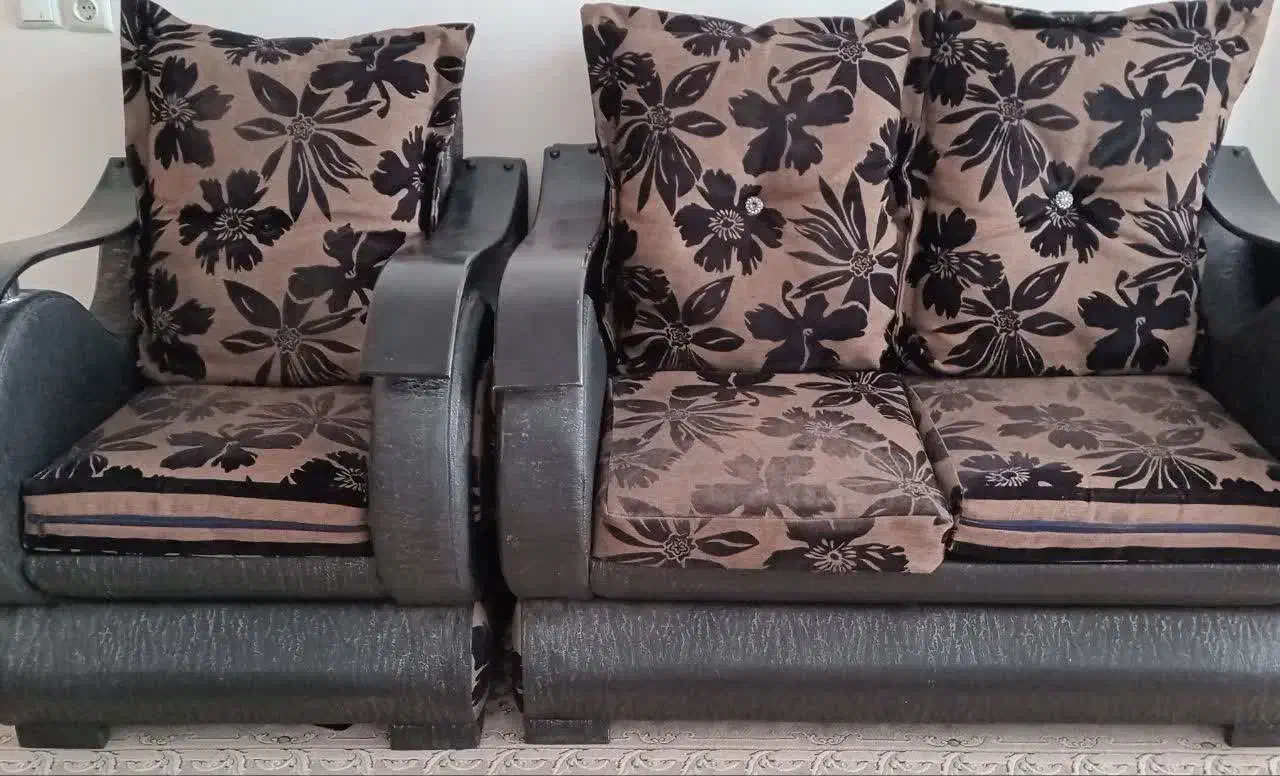 مبلمان ۷ نفره بدون میز شهرکرد|مبلمان خانگی و میز عسلی|شهرکرد, |دیوار