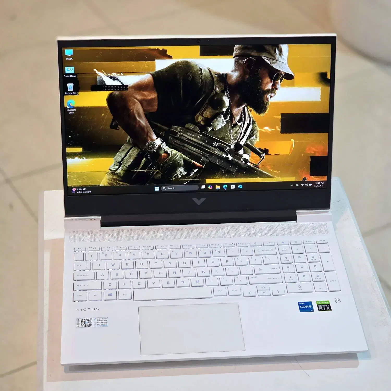 لپتاپ HP Victus Gaming خاص شیک|رایانه همراه|شیراز, ملاصدرا|دیوار