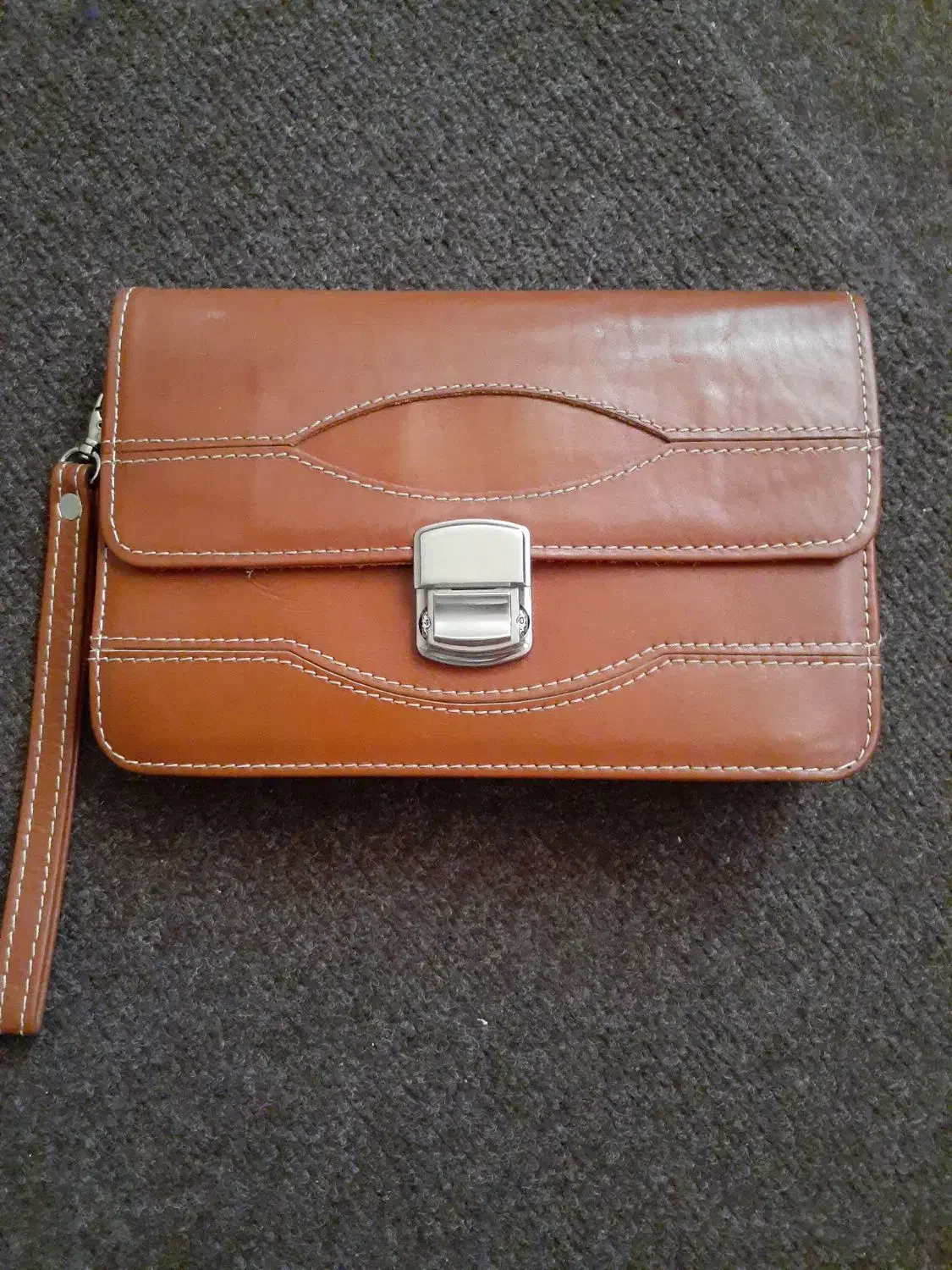 کیف چرم طبیعی پاسپورتی رمزدار مردانه|کیف، کفش، کمربند|اندیشه, اندیشه فاز ۲|دیوار