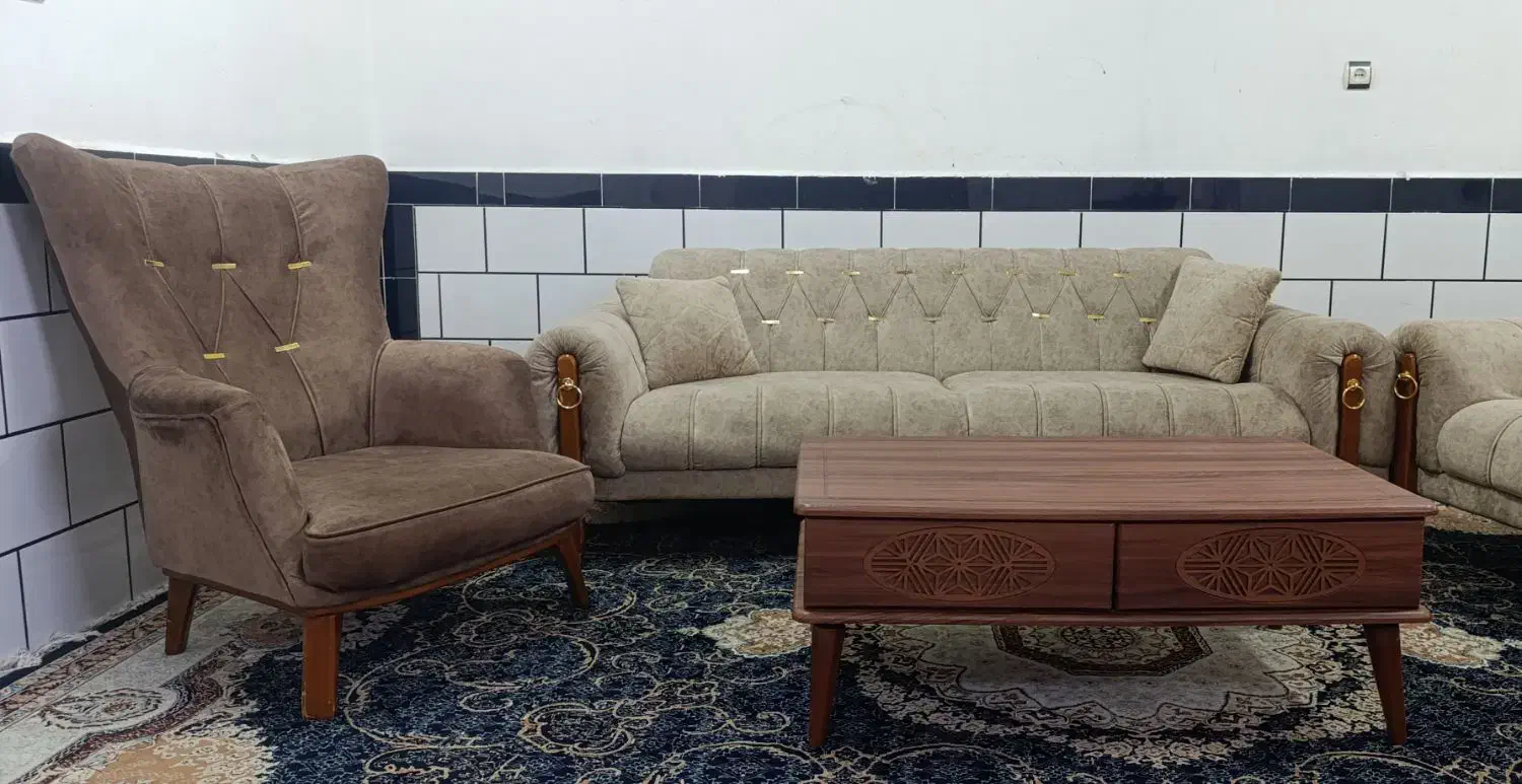 مبل راحتی مدل چستر سلین|مبلمان خانگی و میز عسلی|دزفول, |دیوار