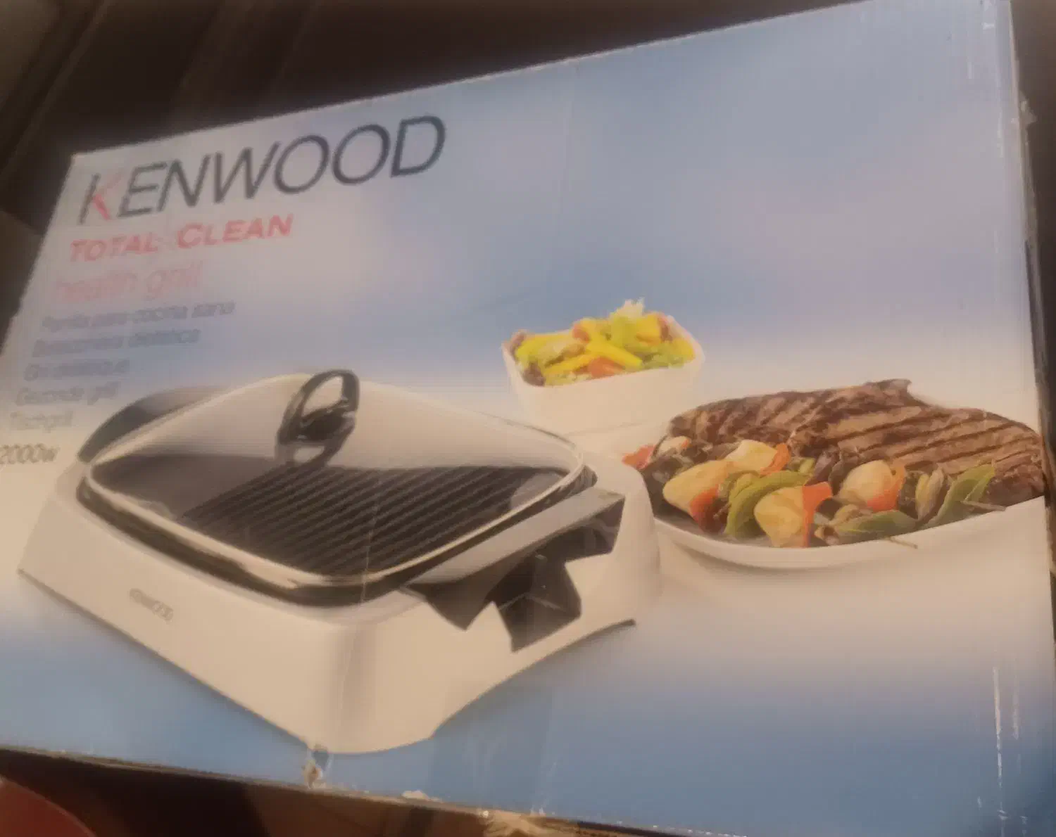 کلابپز و گریل برقی کنوود|اجاق گاز و لوازم برقی پخت‌وپز|همدان, |دیوار