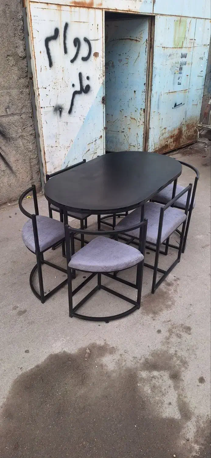 جلو مبلی غذاخوری میز|میز و صندلی غذاخوری|مشهد, سید رضی|دیوار