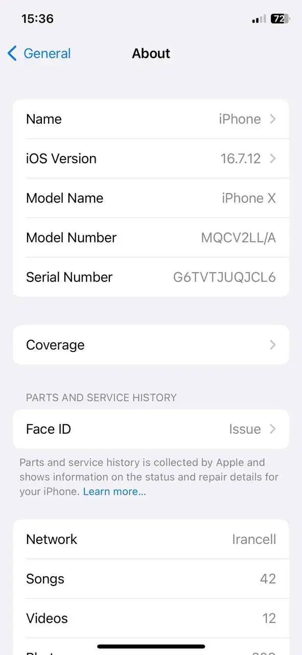 Iphone X-256G-LLA-|موبایل|مشهد, موسوی قوچانی|دیوار