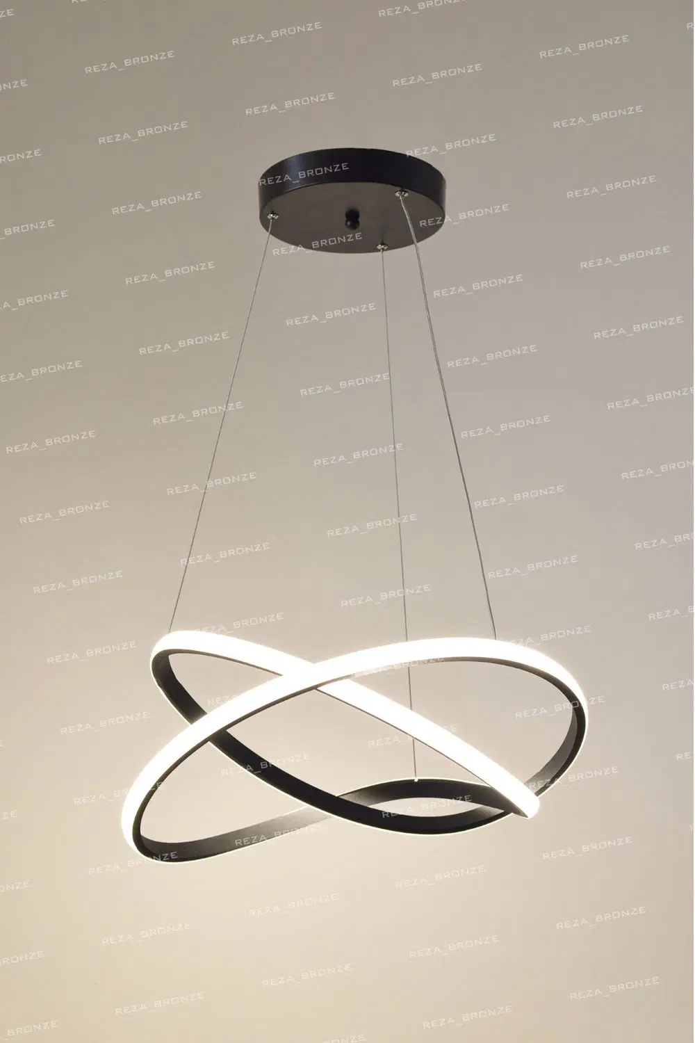 لوستر مدرن led/smd طرح پاپیون کنترل دار|لوستر و چراغ آویز|تبریز, |دیوار