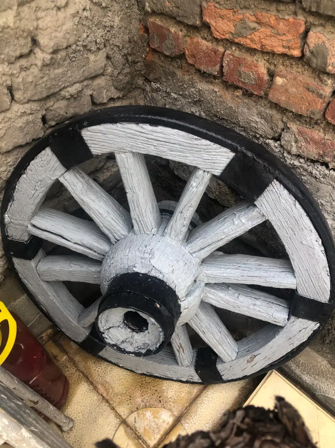 چرخ عتیقه|کلکسیون اشیاء عتیقه|سلماس, |دیوار