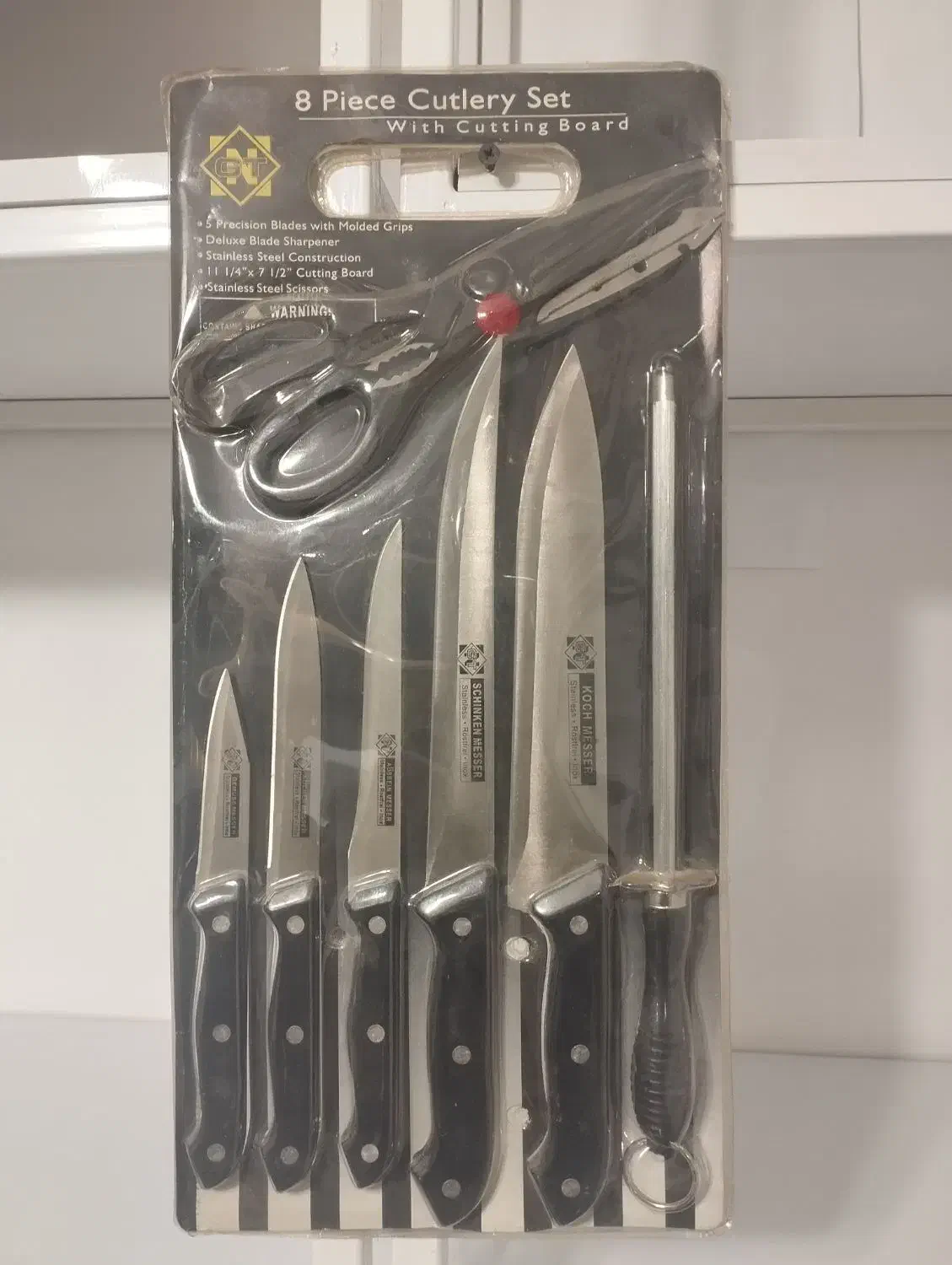 سرویس چاقوی ۸تایی|ظروف پخت‌وپز|نقده, |دیوار