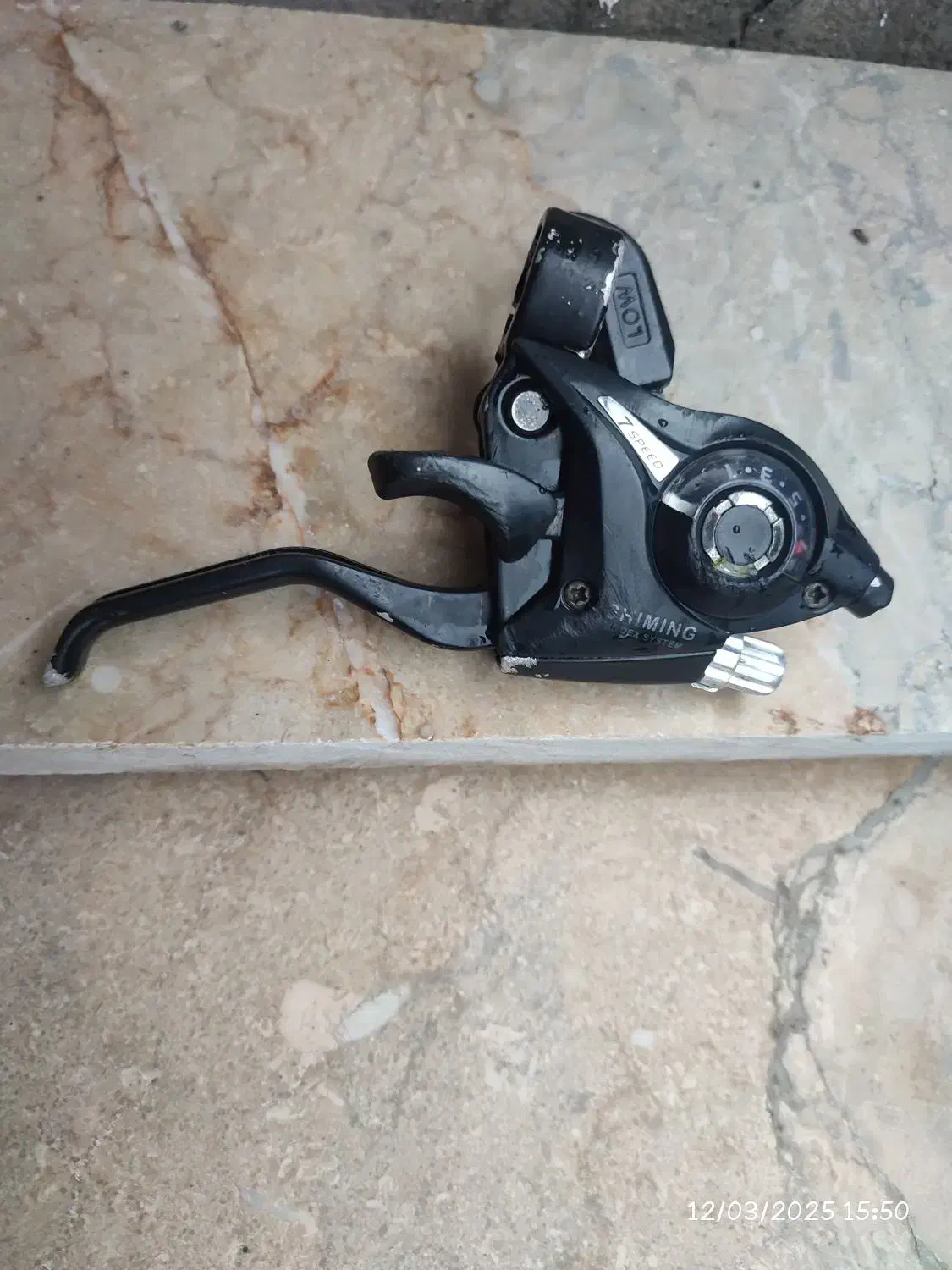 دسته دنده دوچرخه 7 دنده  شیمانو و ترمز عقب و جلو|دوچرخه، اسکیت، اسکوتر|دابودشت, |دیوار