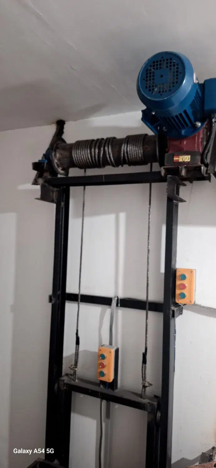 ست کامل بالابر تجاری باظرفیت ۵۰۰ کیلو و بیشتر|ماشینآلات صنعتی|اردبیل, |دیوار