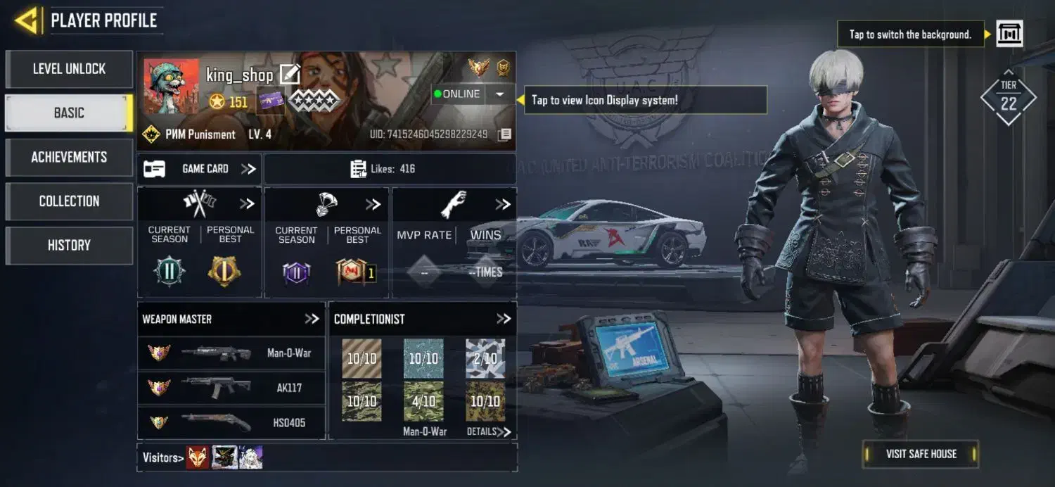 اکانت کالاف|کنسول، بازی ویدئویی و آنلاین|رفسنجان, |دیوار