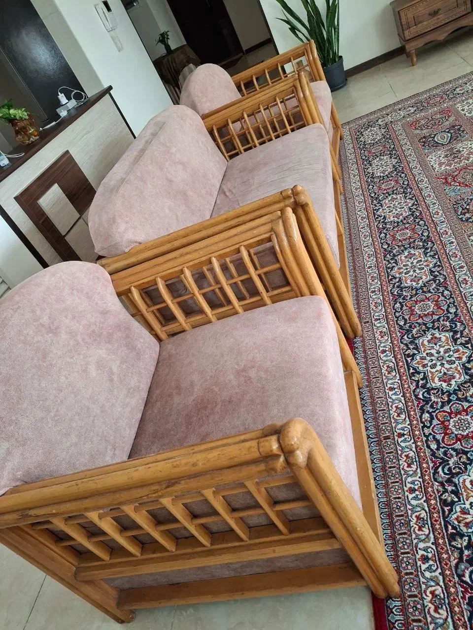 مبلمان 8نفره|مبلمان خانگی و میز عسلی|مبارکه, |دیوار