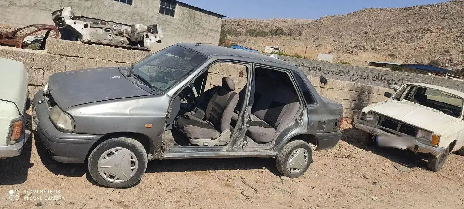 فرسوده. تصادفی اسقاط سوخته|خودرو سواری و وانت|نورآباد ممسنی, |دیوار