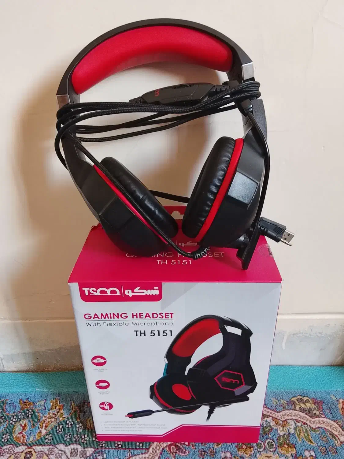 هدفون گیمینگ|قطعات و لوازم جانبی رایانه|قم, شهرک مهدیه|دیوار