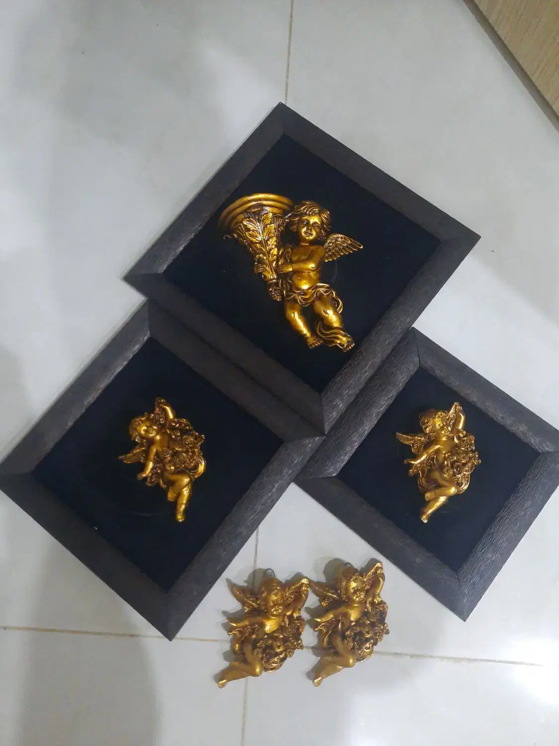 دیوارکوب فرشته|تابلو، نقاشی، عکس|کازرون, |دیوار