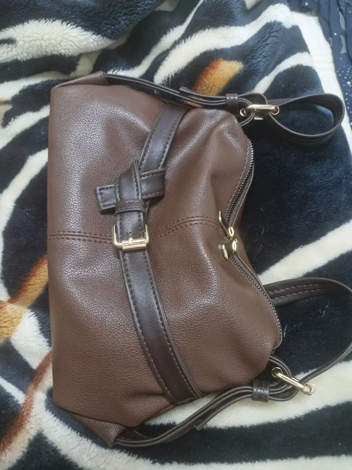 کیف قهوه ای سایز 20×25|کیف، کفش، کمربند|بندر انزلی, آذربایجان|دیوار