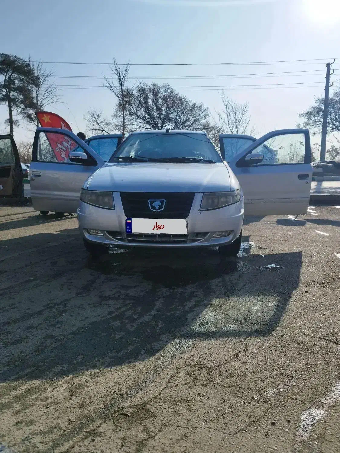 سمند سورن معمولی مدل ۸۷|خودرو سواری و وانت|مشکیندشت, |دیوار