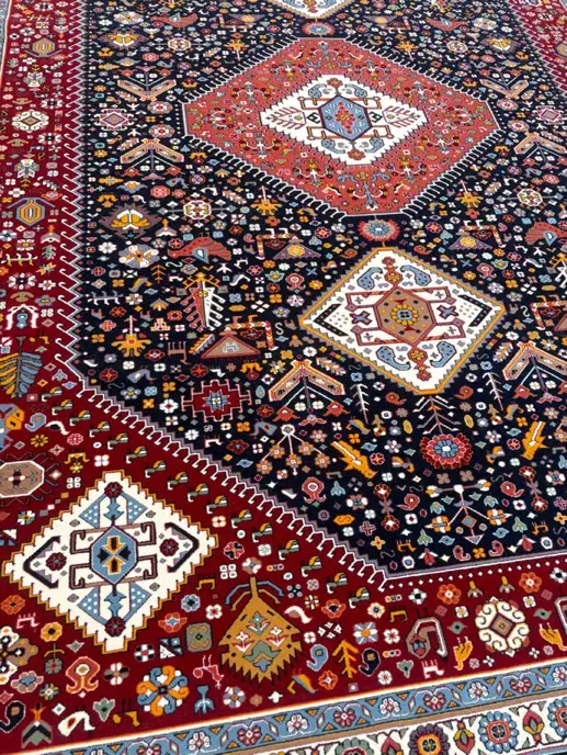 فرش ۱۲ متری نو|فرش|نی‌ریز, |دیوار