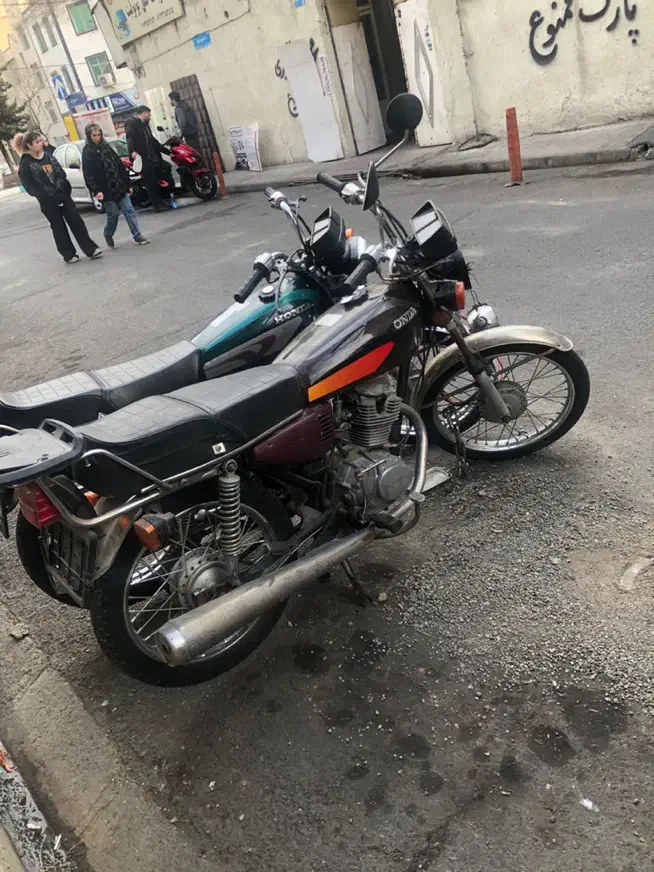موتور هوندا مزائده|موتورسیکلت|تهران, علم و صنعت|دیوار