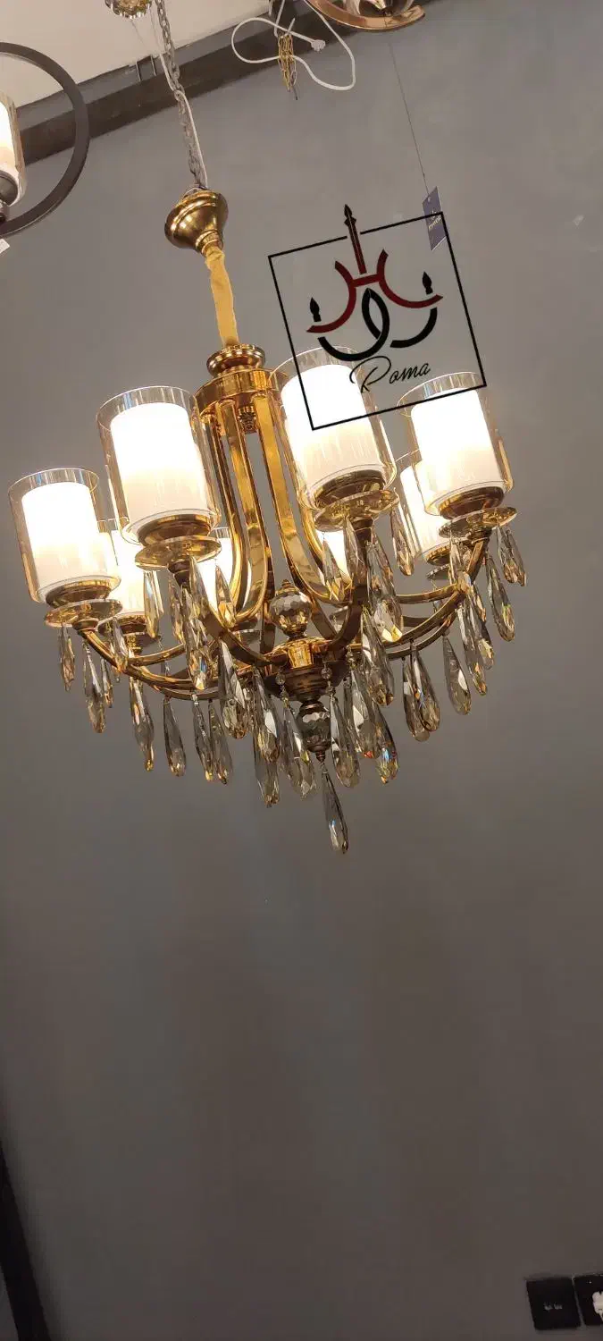 لوستر نئوکلاسیک / نماد درخشش و زیبایی / کد B-71|لوستر و چراغ آویز|فردیس, سرحدی|دیوار