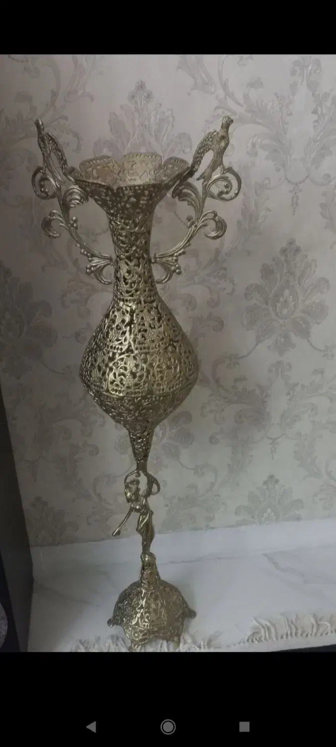 گلدان  تمام برنز|مجسمه، تندیس، ماکت|اردبیل, |دیوار