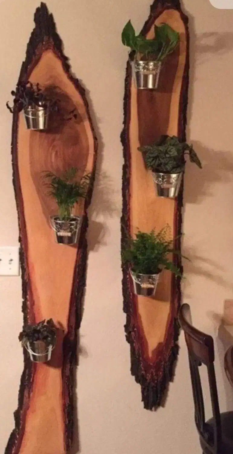 اینه وکنسول چوبی روستیک|بوفه، ویترین، کنسول|محمدیه-قزوین, |دیوار