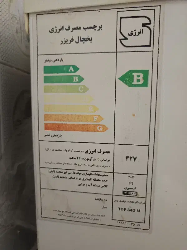 یخچال philver با پای|یخچال و فریزر|قم, حاج زینل|دیوار