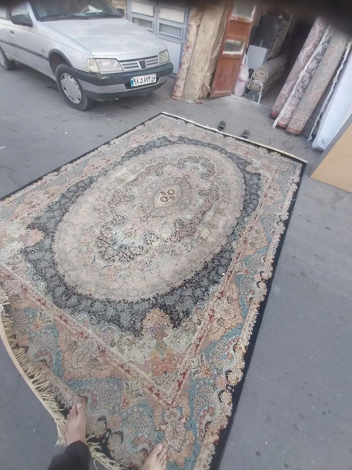 فرش۹ تک|فرش|بیرجند, |دیوار