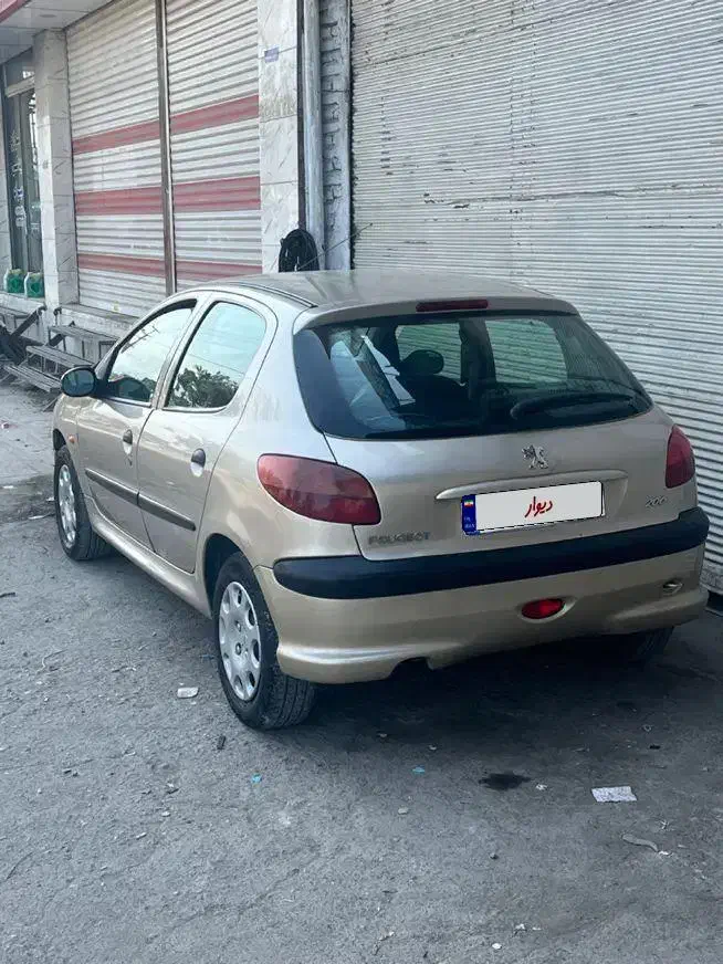 پژو فرانسه ۲۰۶ مدل ۸۳|خودرو سواری و وانت|قائم‌شهر, |دیوار