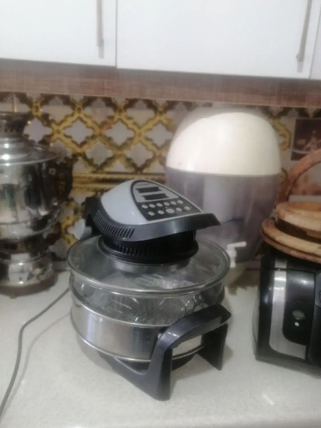 سرخ کن و هوا پز چای سازومخلوط کن سماور روی گاز|سماور، چای‌ساز، قهوه‌ساز|مشهد, طبرسی شمالی|دیوار