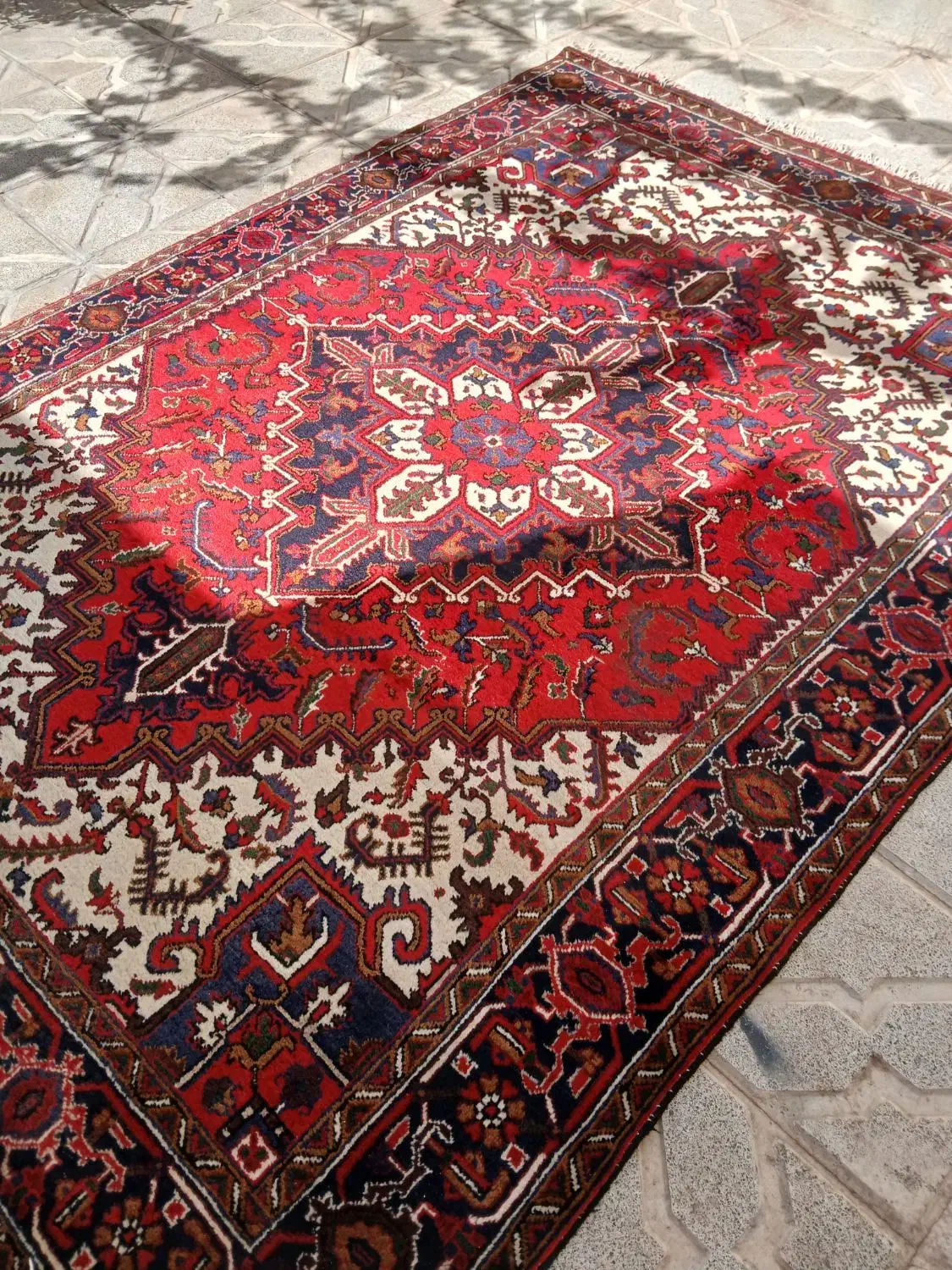 دو تخته فرش دستباف ۶ متری هریس تبریز|فرش|مشهد, مصلی (کارمندان اول)|دیوار