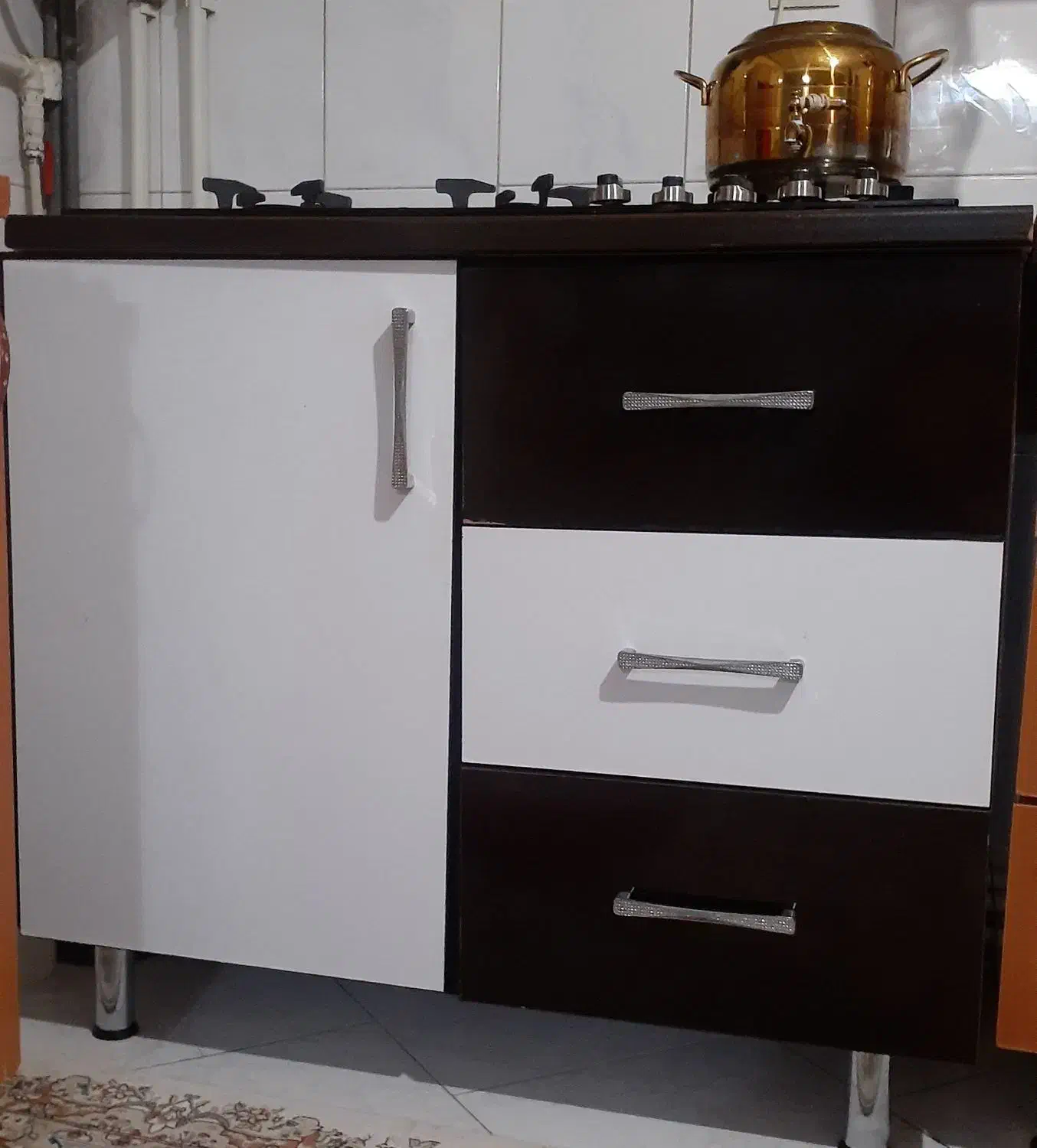 فوری فوری گاز رومیزی با کابینت مارک اسنوا|اجاق گاز و لوازم برقی پختوپز|اشتهارد, |دیوار