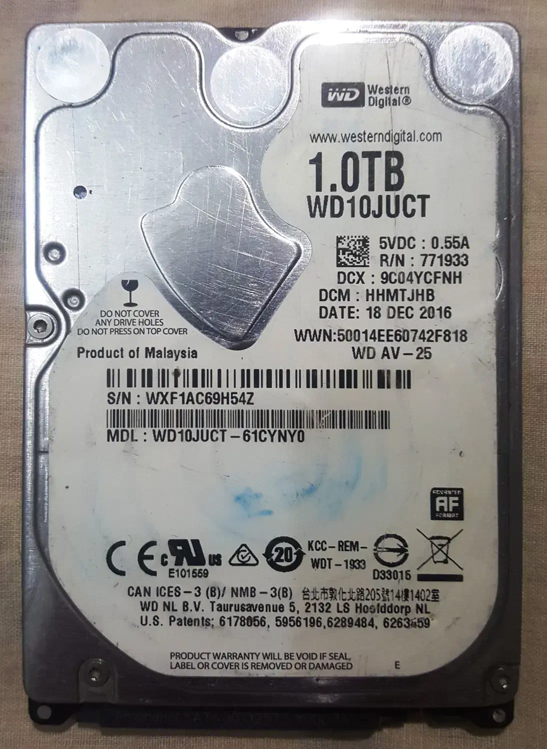 هارد ۱ ترا و ۵۰۰ گیگ|قطعات و لوازم جانبی رایانه|تهران, امامت|دیوار