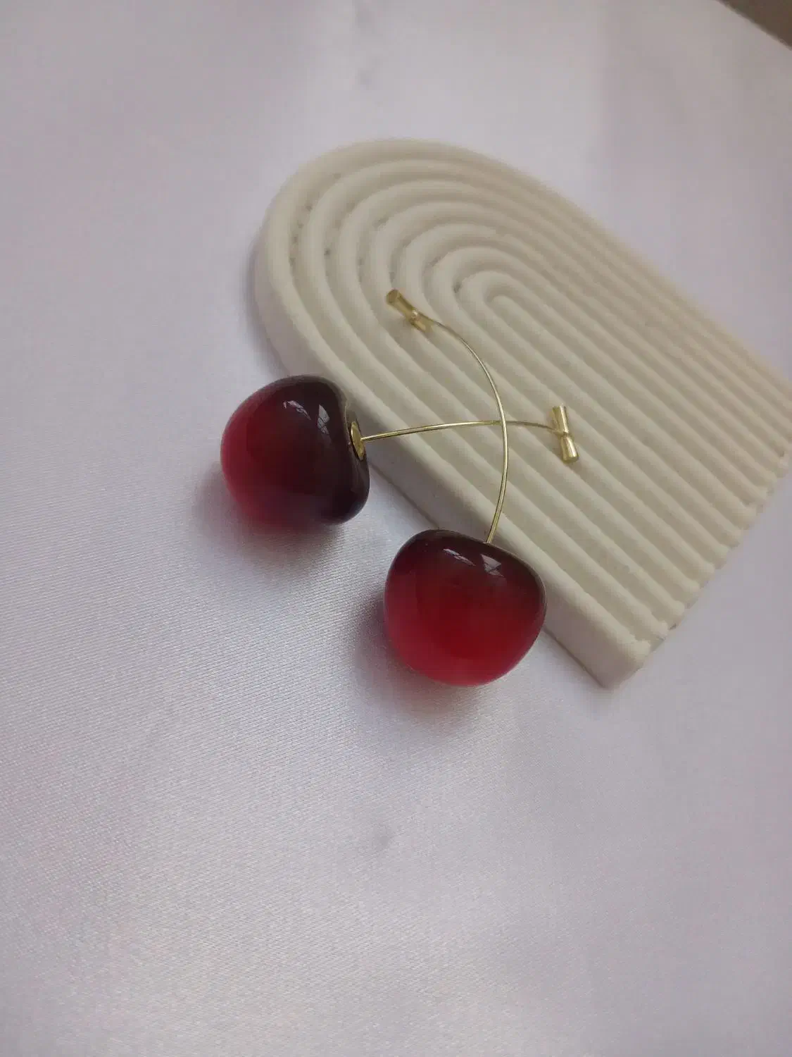 گوشواره گیلاسی|جواهرات|اراک, |دیوار