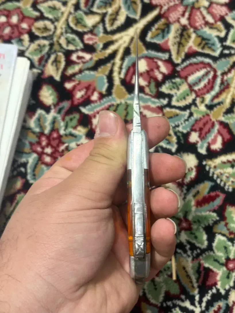 چاقونیریزی۹دنده قدیمی دوسرنقره لیلی مجنون کلکسیونی|کوهنوردی و کمپینگ|سیرجان, |دیوار