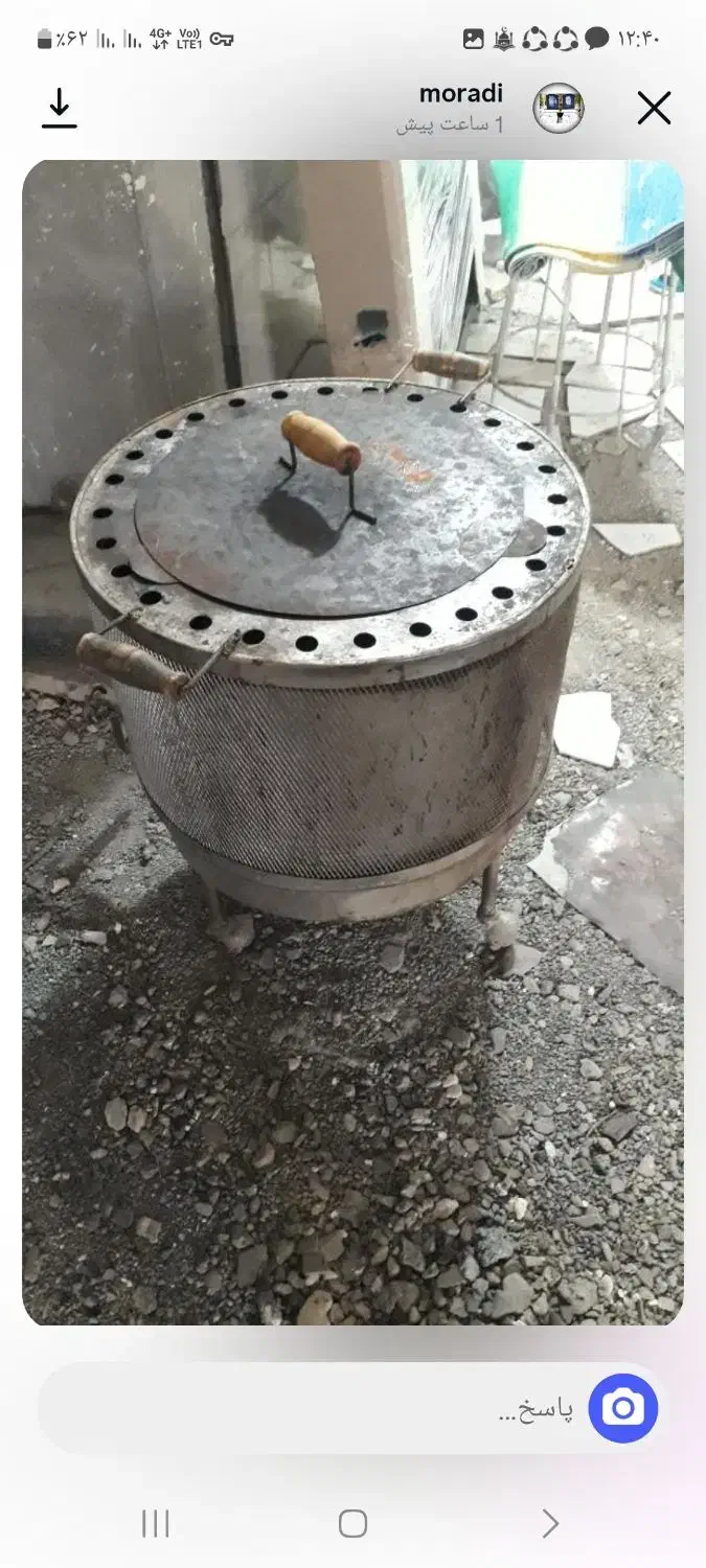 تنور گازی در حد نو|اجاق گاز و لوازم برقی پخت‌وپز|سنندج, |دیوار