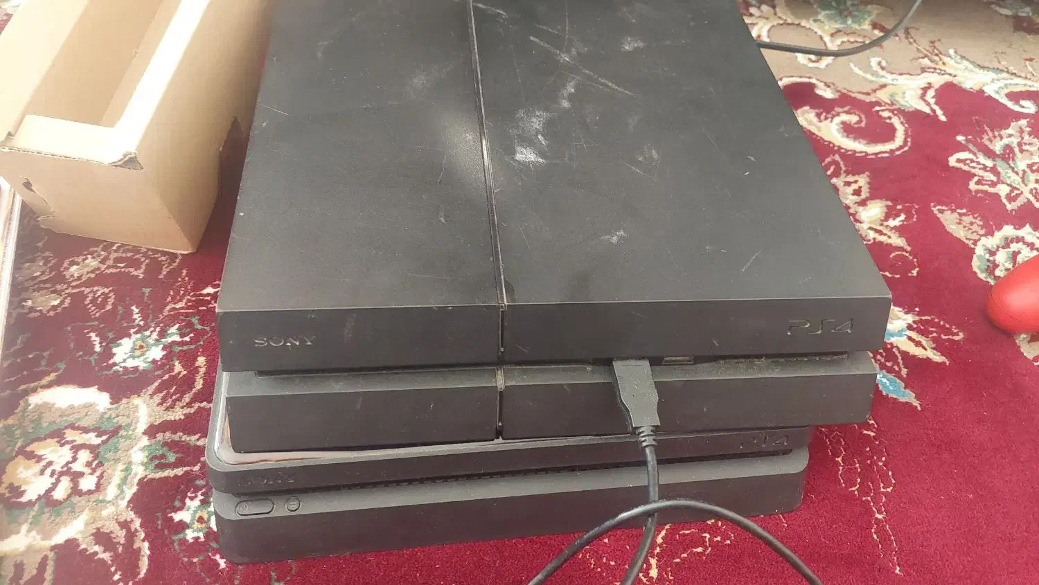 فروش دسته وپی اس فور|کنسول، بازی ویدئویی و آنلاین|شیراز, عفیفآباد|دیوار