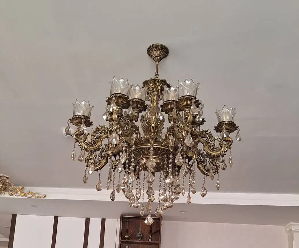 دوعددلوستر سالم|لوستر و چراغ آویز|اهواز, مهرشهر|دیوار