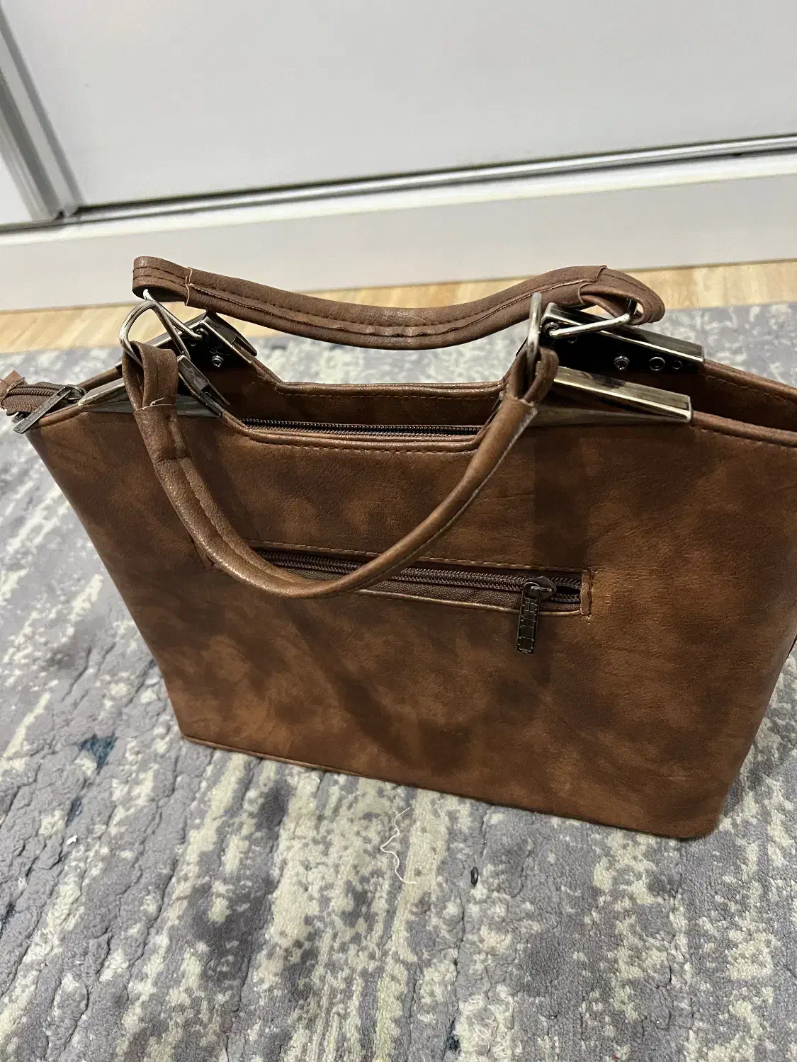 کیف زنانه قهوه ای|کیف، کفش، کمربند|ساری, |دیوار