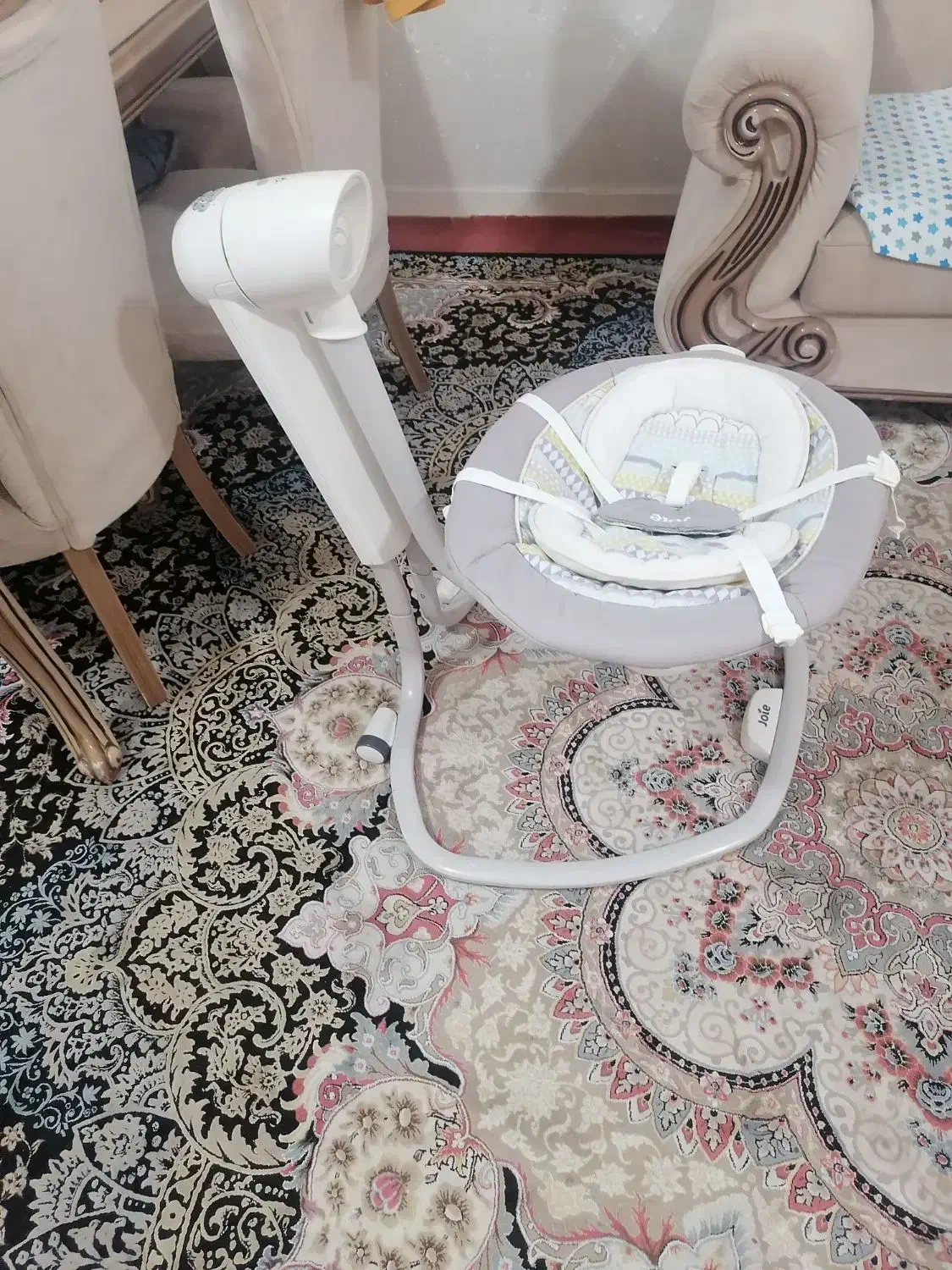 تاب (گهواره برقی) هم برق هم با باطری کار میکنه|کالسکه و لوازم جانبی|بندر ماهشهر, |دیوار