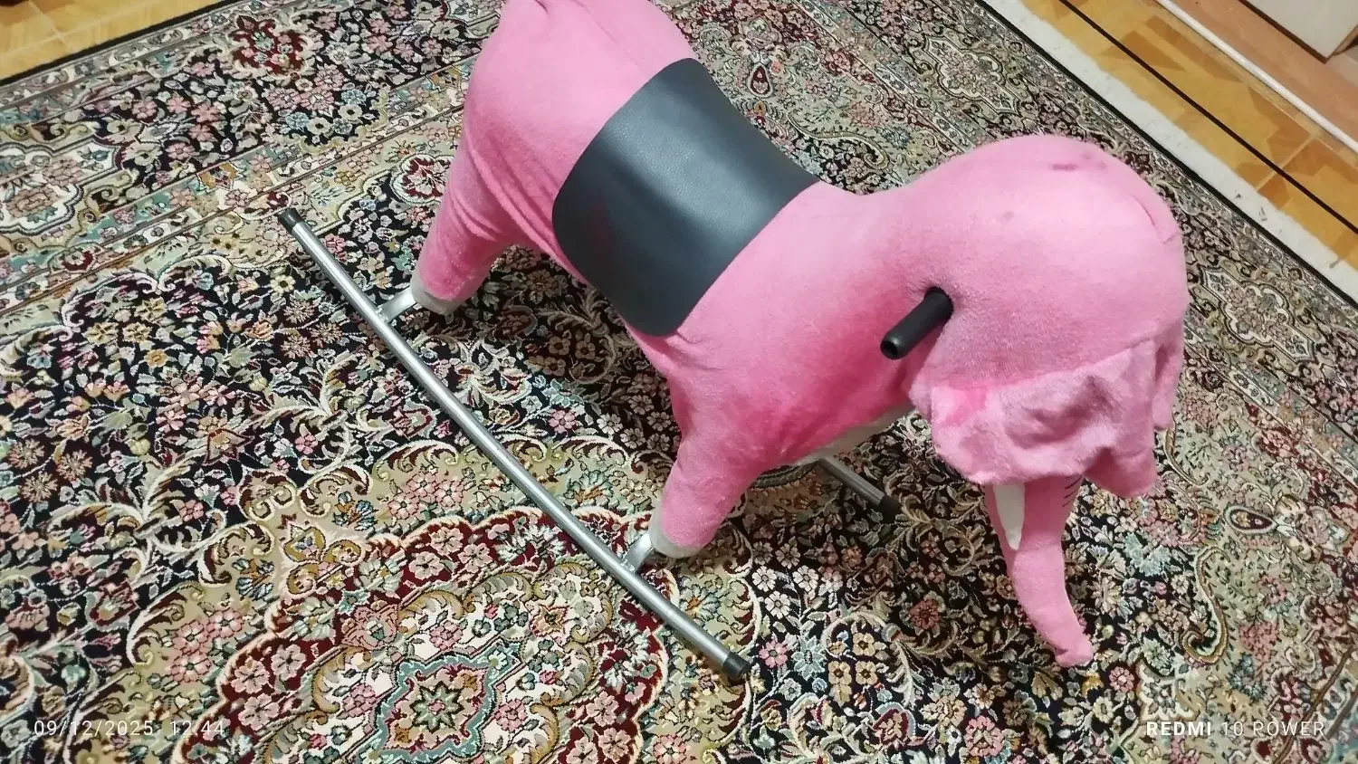 تاب بچه با راکر فیل با واکر چوبی|اسباب و اثاث بچه|دماوند, گیلاوند|دیوار