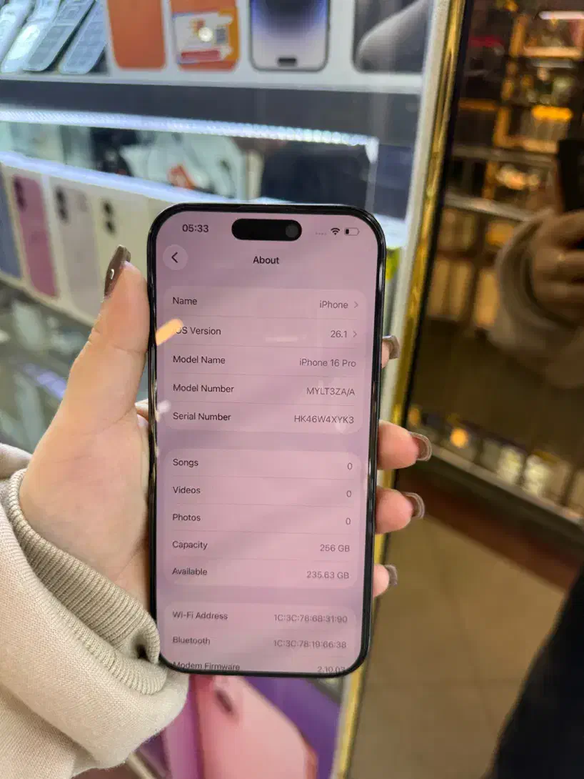 iphone 16 pro 256G|موبایل|اهواز, نادری|دیوار