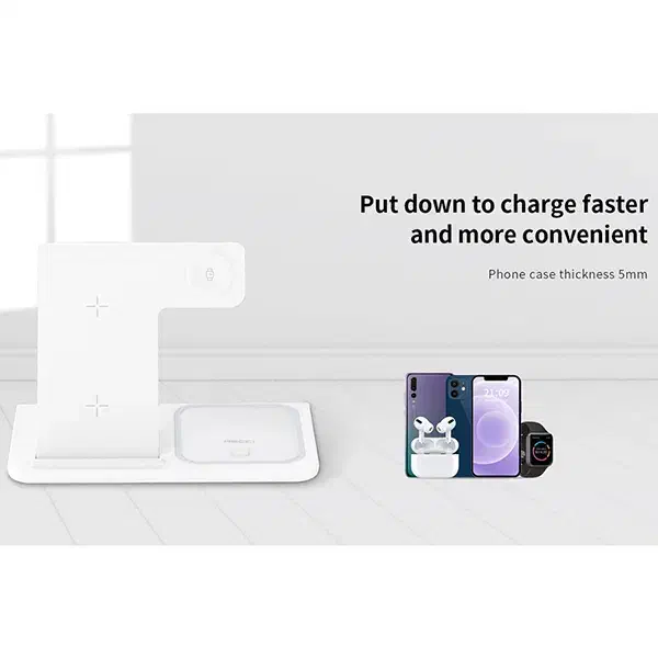 شارژر وایرلس فست شارژ سه کاره همزمان مدلEPU HP-W01|لوازم جانبی موبایل و تبلت|سیرجان, |دیوار