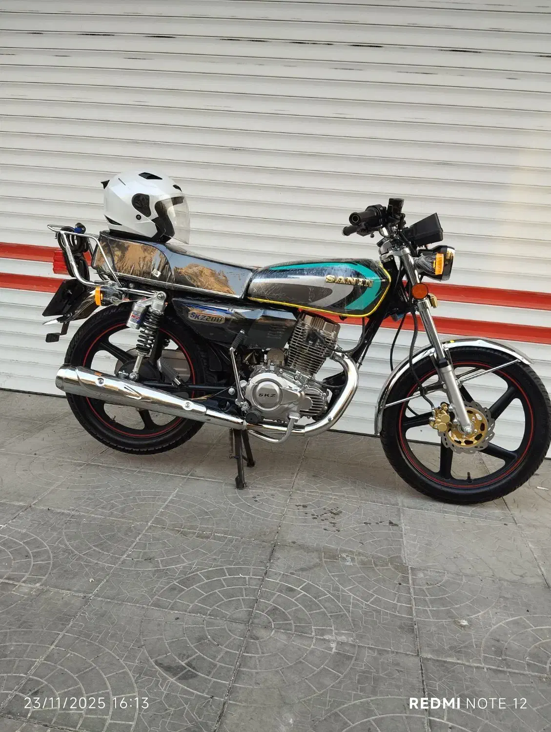 موتور sanin 200(انجین بزرگ)|موتورسیکلت|تبریز, |دیوار